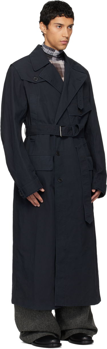 Trenčkot Dries Van Noten Dries Van Noten Overdyed Trench Coat Hnedá | 252-020249-2101, 4