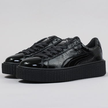 Tenisky a topánky Puma Creeper Wrinkled Patent Čierna | 364465 01, 1