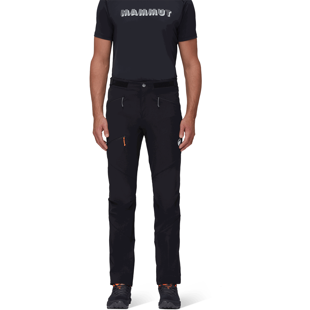 Nohavice Mammut Taiss SO Softshell Pants Čierna | 1021-00870-0001, 0