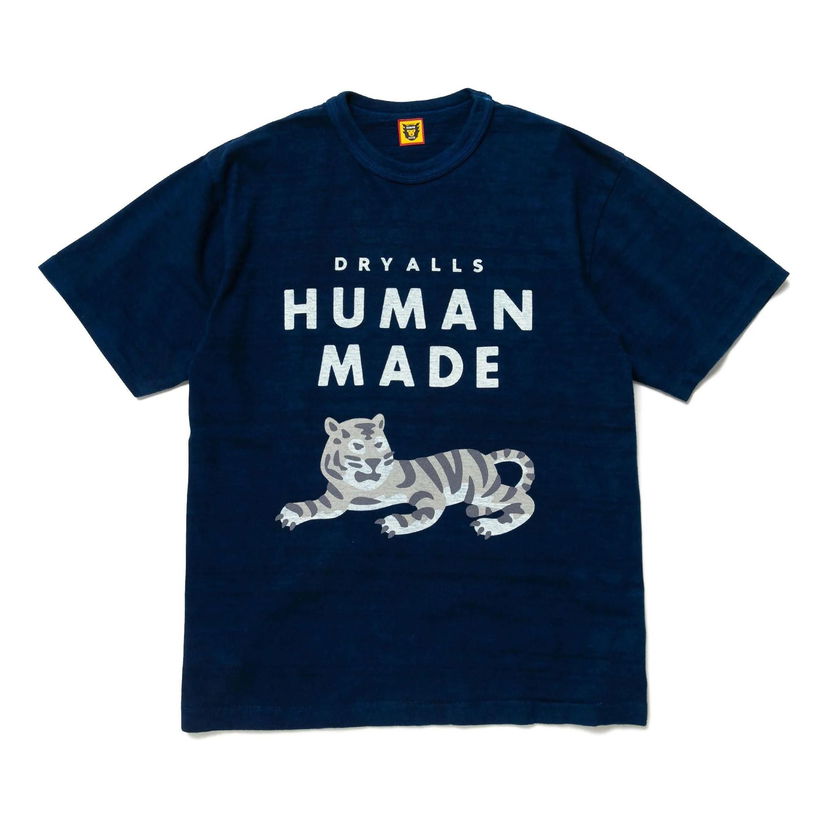 Tričko Human Made Tiger Graphic T-Shirt Navy | HM23CS038