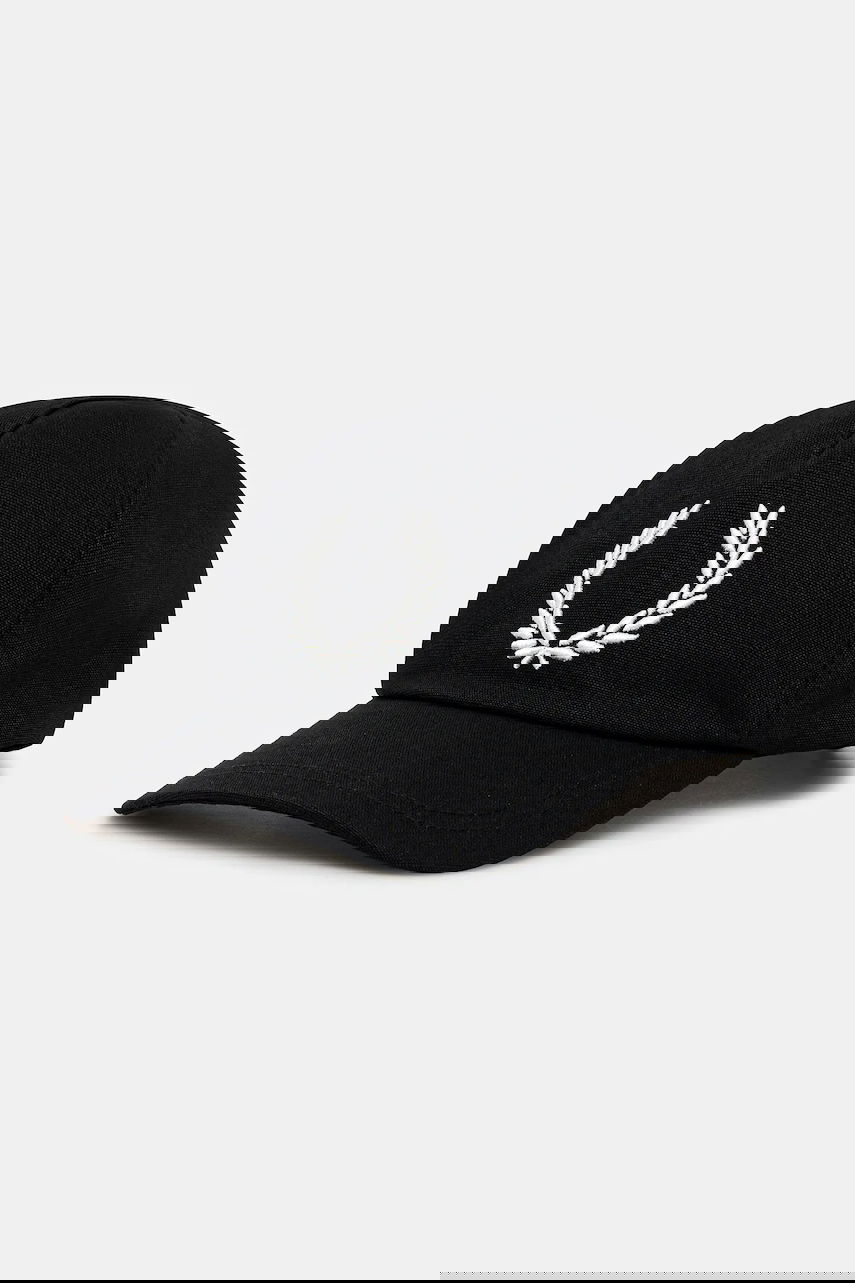 Šiltovka Fred Perry Fred Perry Baseball Cap Čierna | HW1294, 0