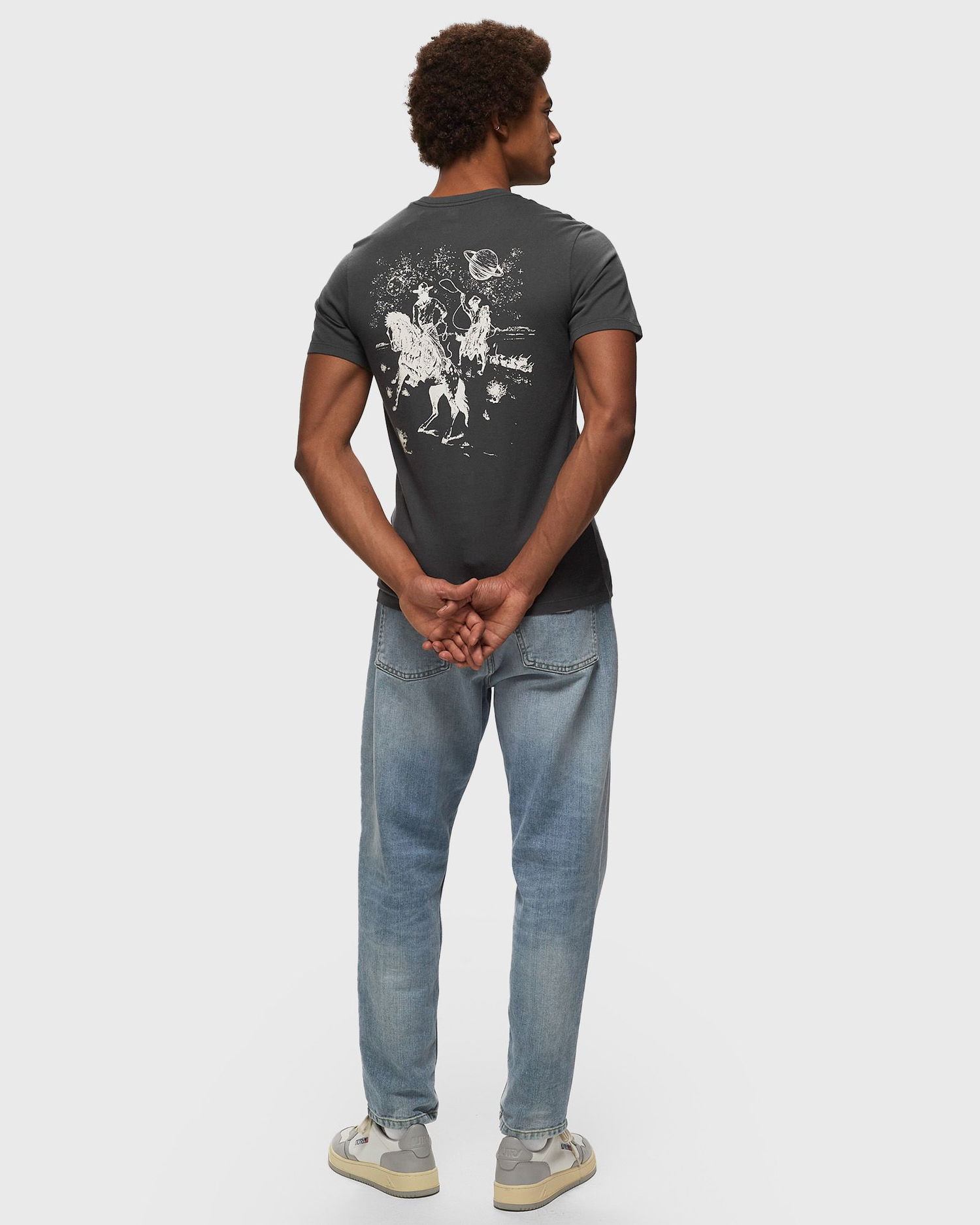 Tričko Levi's Levis GRAPHIC CREWNECK TEE Čierna | 22491-1489, 1