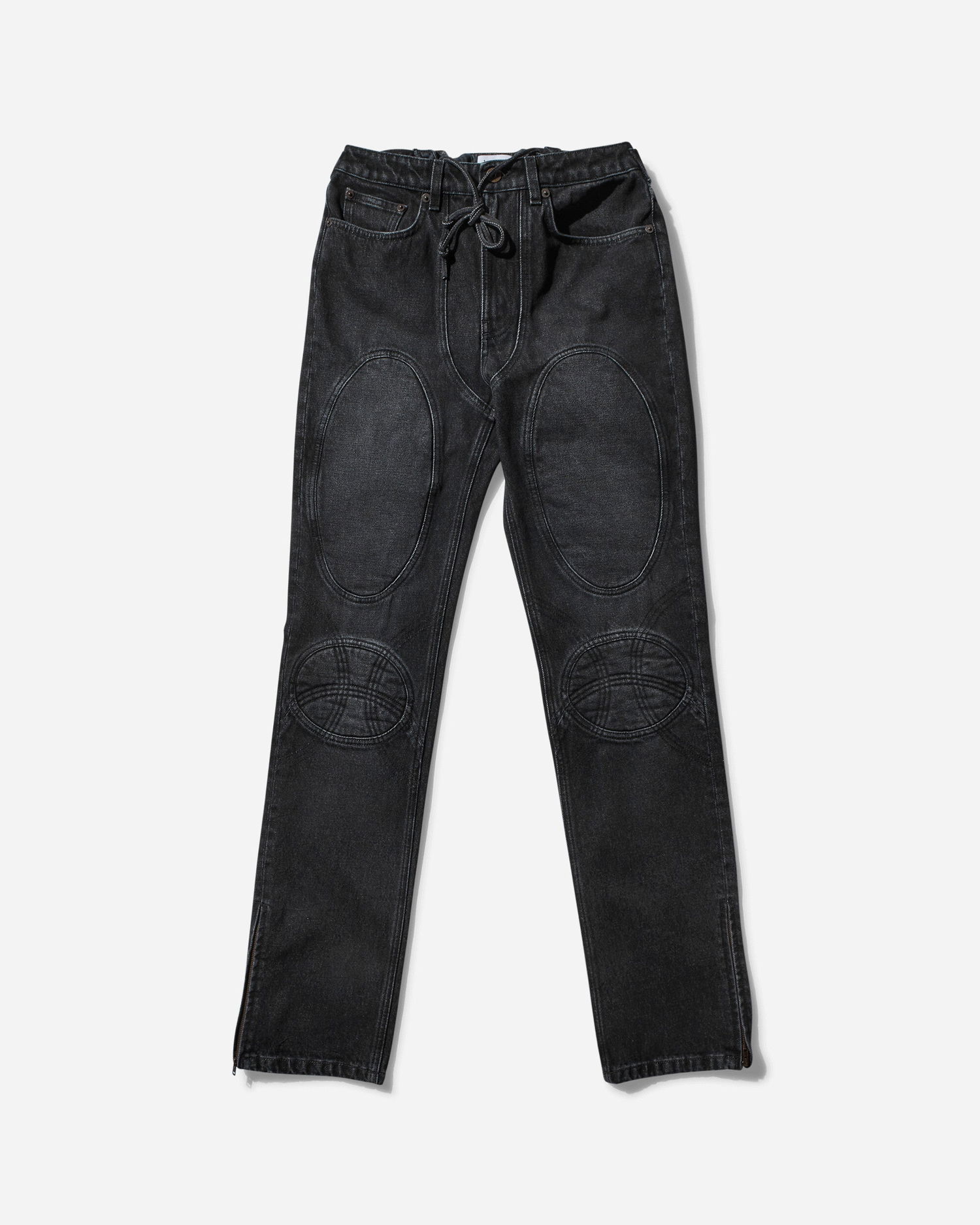 Džínsy Jean Paul Gaultier Lace-Up Denim Pants Čierna | 2431FJE148LP-D016 06, 1