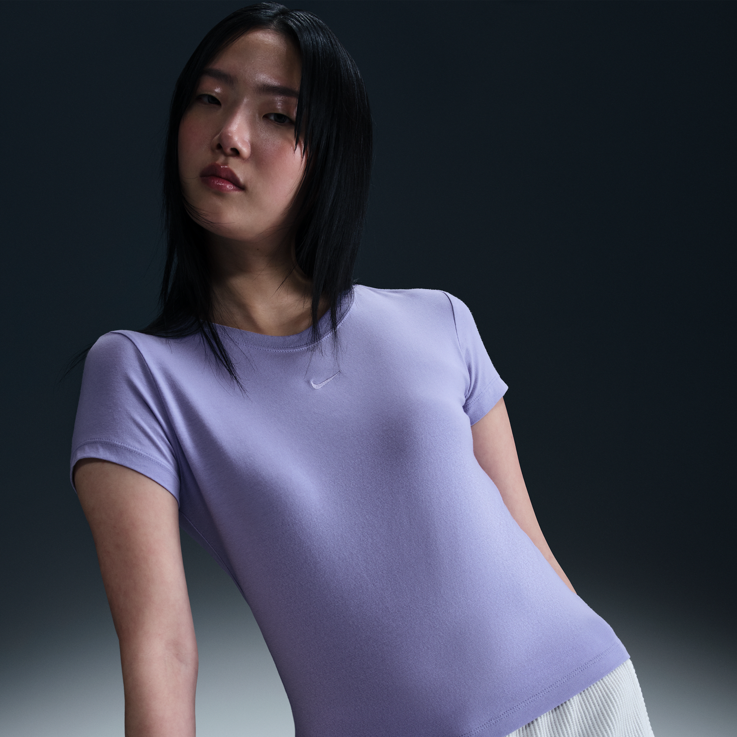 Tričko Nike Nike Sportswear Chill Knit T-Shirt Fialová | FV5508-533, 0
