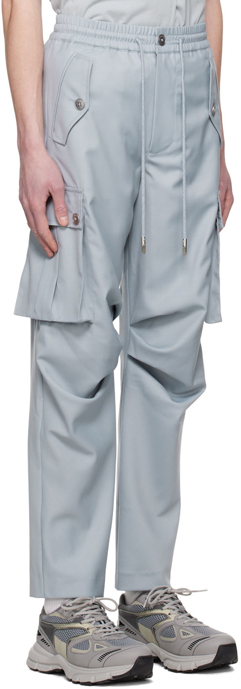 Cargo nohavice Feng Chen Wang Feng Chen Wang Exclusive Cargo Pants Šedá | SSE-TRO503, 1