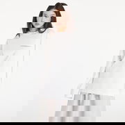 Logo Long Sleeve Tee UNISEX Core White