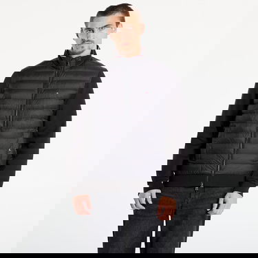 Prešívaná bunda Tommy Hilfiger Jacket Mix Media Ess Rwb Stand Collar Čierna | MW0MW41329 BDS, 0