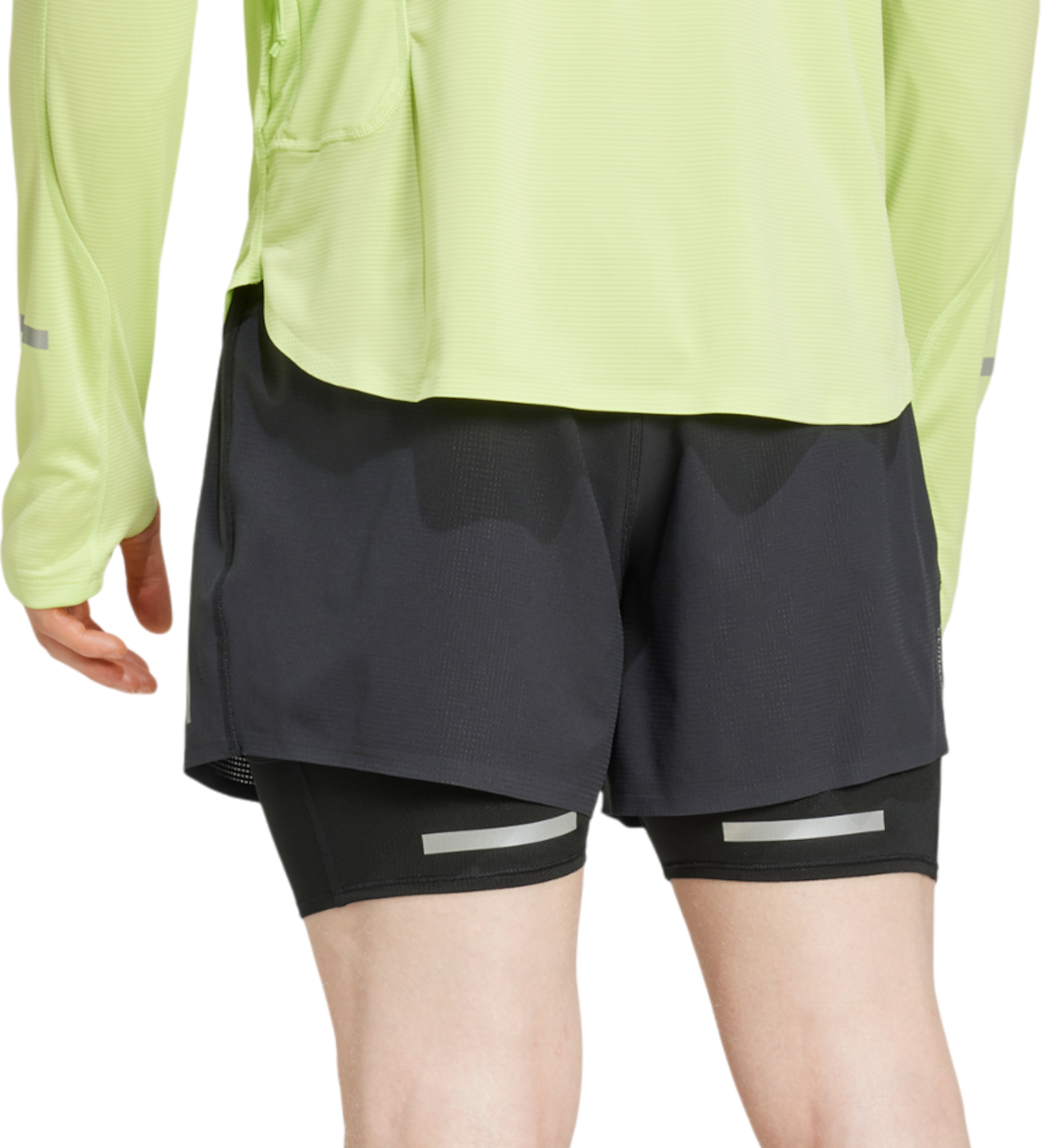 Šortky adidas Originals Ultimate 2-in-1 Running Shorts Čierna | jd7800, 1