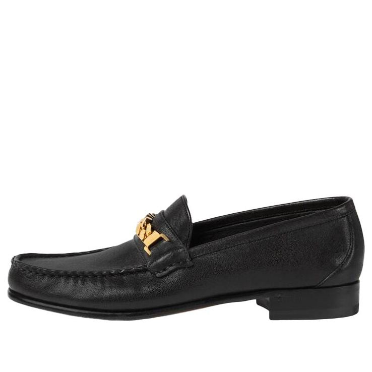 Tenisky a topánky Gucci Gucci Chain Loafers Čierna | 645445-16M00-1000, 0