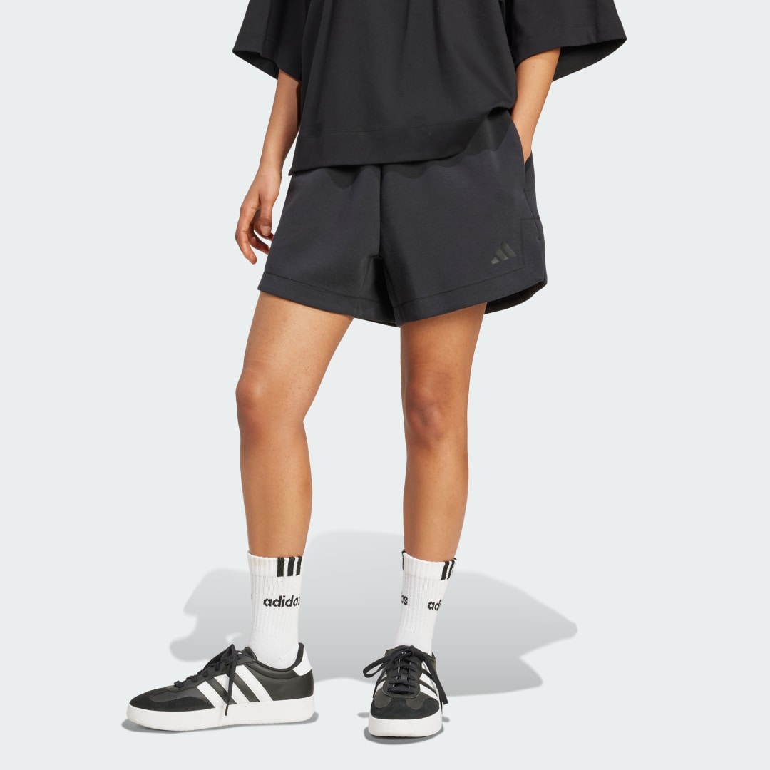 Šortky adidas Performance ALL SZN Soft Lux Relaxed Fit Shorts Čierna | JM3751, 0