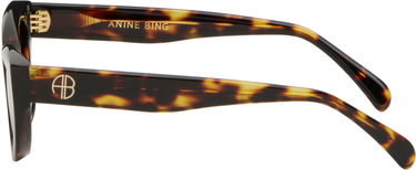 Slnečné okuliare Anine Bing ANINE BING Canned Sunglasses Hnedá | A-12-10255-MTL1, 2