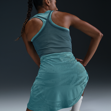 Šaty Nike NikeCourt Slam Dri-FIT Tennis Dress Tyrkysová | FZ6463-379, 3