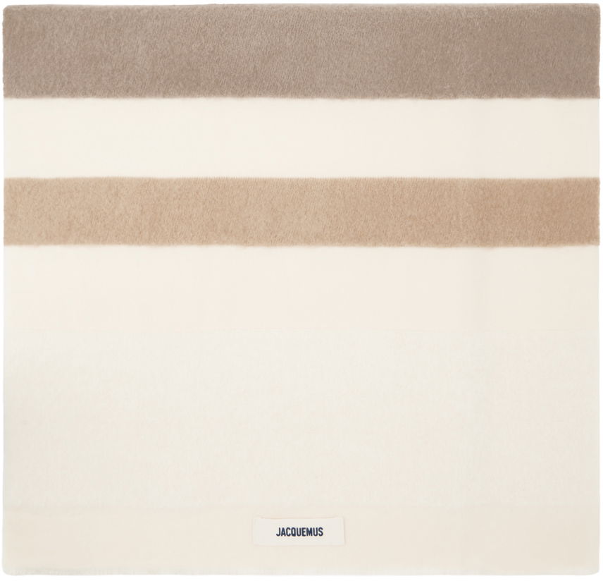 Beige 'L'écharpe Arazzo' Scarf