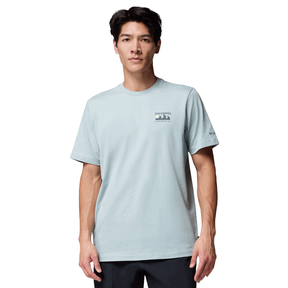 Tričko Columbia Explorers Canyon™ Back Sun and Waves Graphic Short Sleeve T-Shirt Modrá | 2036451461, 0