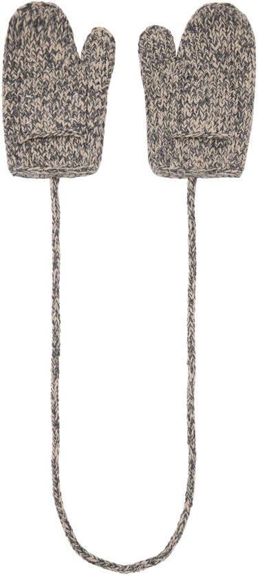 Rukavice Maison Margiela Shetland Wool Mittens Šedá | S50TS0043 M13067, 0