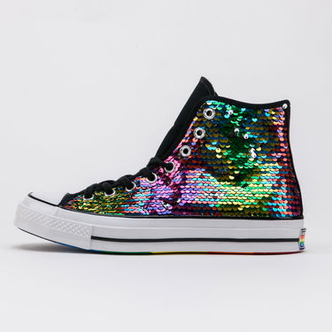 Tenisky a topánky Converse Chuck 70 Hi - Pride Metalická | 167755C, 1