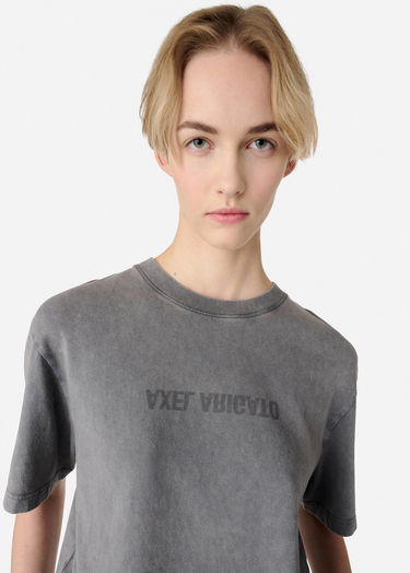 Crop Top AXEL ARIGATO Cropped T-Shirt Šedá | A2987003, 5