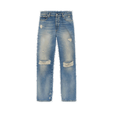 Džínsy HERON PRESTON Distressed Regular Jeans Modrá | HMYA011F22DEN0034000, 0
