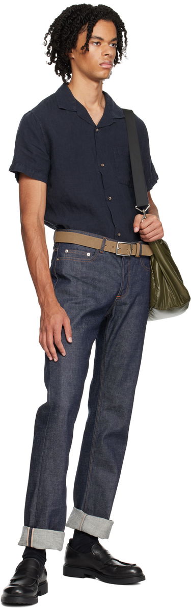 Opasok rag & bone Rag & Bone Rugged Suede Belt Béžová | MIA24FB1017SU17, 2