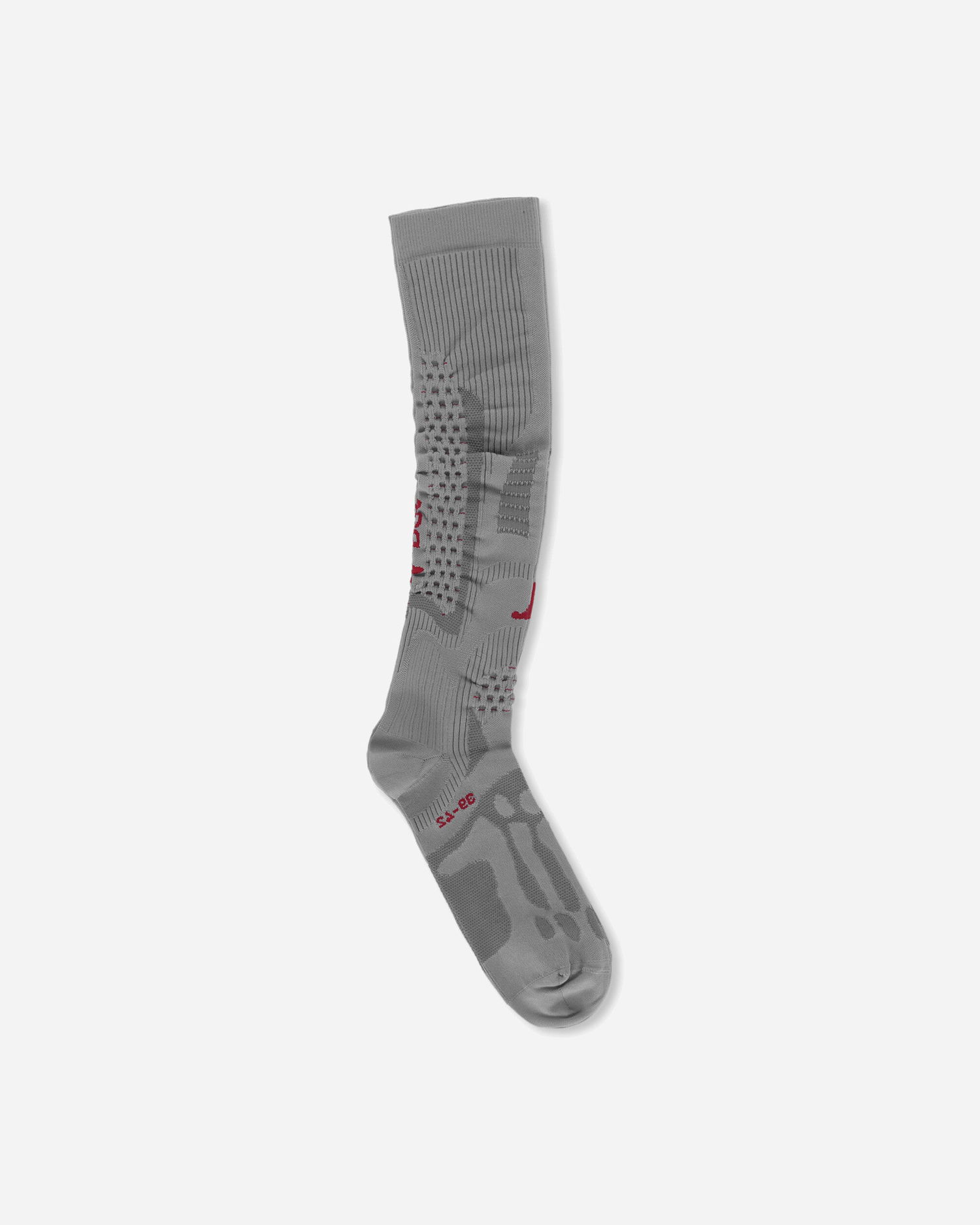 Ponožky ROA Bones Logo Q-skin Technical Knee-High Socks Šedá | RBMW0410YA53 GRY0001, 1