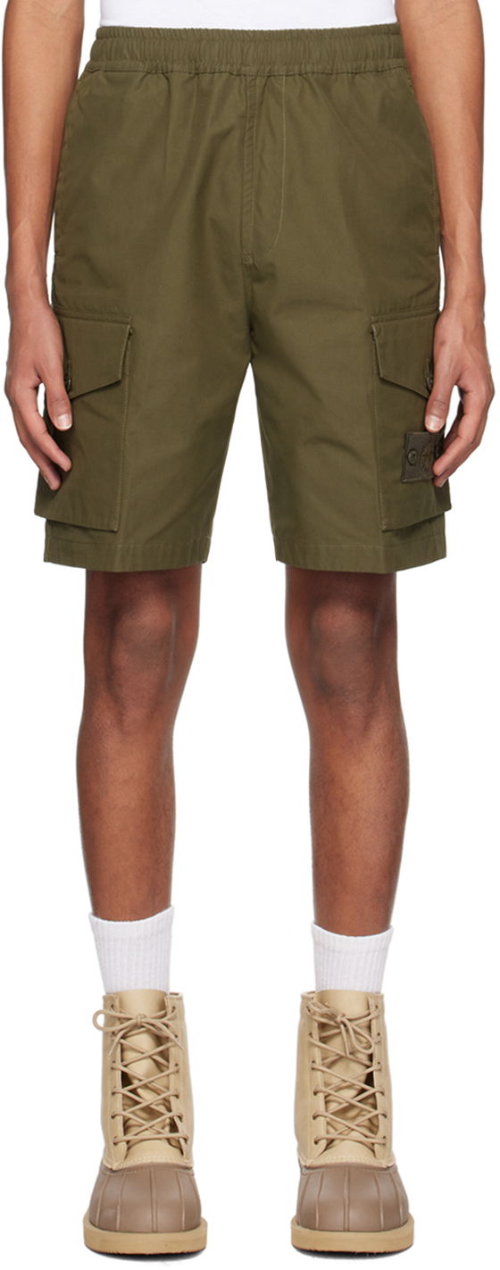 Šortky Stone Island Mock-Fly Shorts Zelené | 7815L02F1, 0