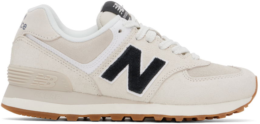 Tenisky a topánky New Balance 574 "White Black" Biela | U574NWB, 0