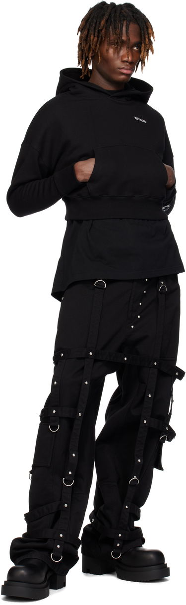 Cargo nohavice We11done We11done Strapped Cargo Pants Čierna | WD-PT0-25-246-M-BK, 3
