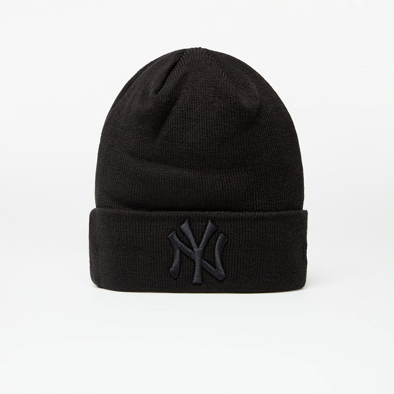 Kulicha New Era MLB Essential Cuff Knit Beanie NY Čierna | 12122729, 0
