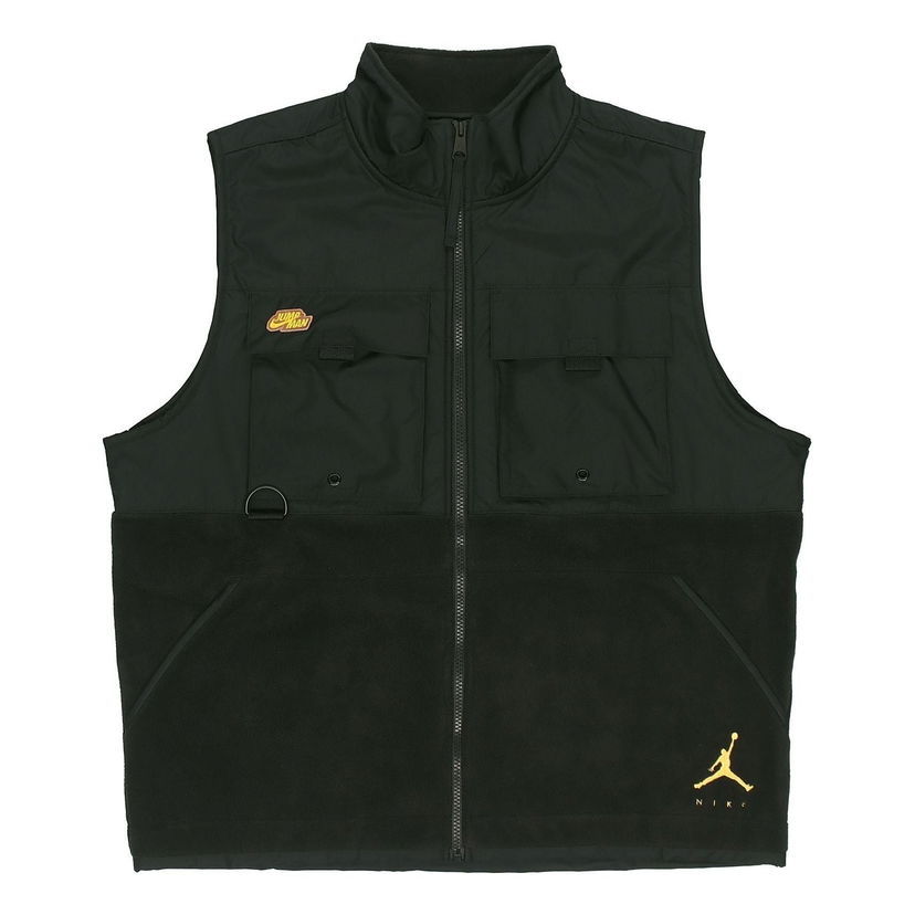 Vesta Jordan Jordan Jumpman Fleece Lined Vest Čierna | DC9662-010