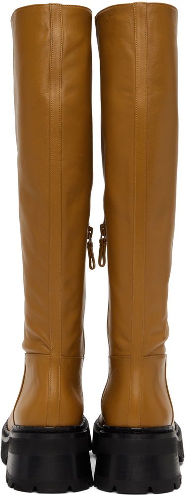 Oblečenie BY FAR BY FAR Russel Knee-High Boots Hnedá | 22FWRUSDPNBSSP, 1