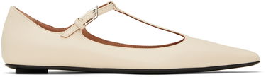 Oblečenie The Attico Attico Juno Ballerina Flats Béžová | 250WSH00858 LBT116AA, 0