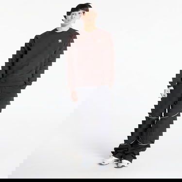 Mikina adidas Originals Raglan Sleeve Sweatshirt Ess Crew Hnedá | KE1141, 3