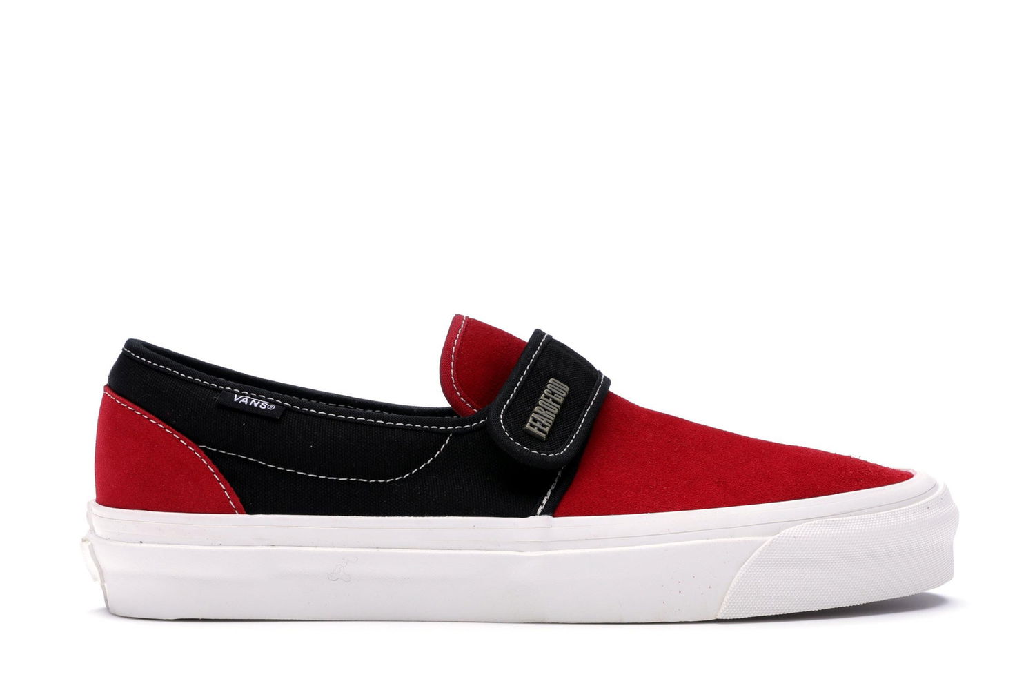 Tenisky a topánky Vans Slip-On 47 V DX Fear of God Red Black Červená | VN0A3J9FPQR, 0
