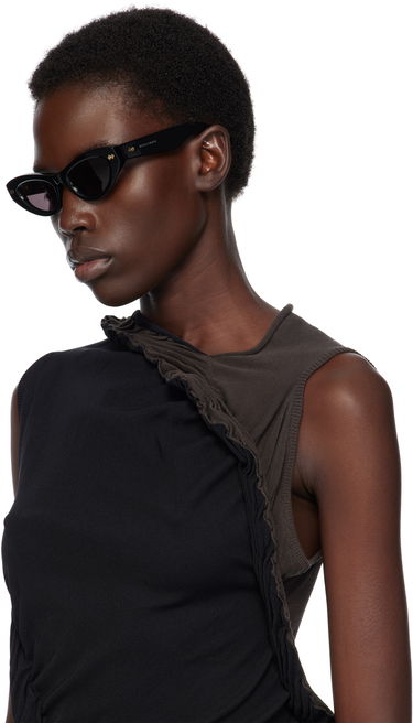 Slnečné okuliare Bottega Veneta Bottega Veneta Bold Ribbon Stud Cat Eye Sunglasses Čierna | BV1350S-001, 3