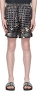 AMIRI Bleach Bandana Shorts