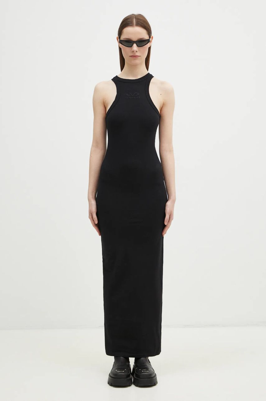 Šaty VETEMENTS VETEMENTS Tanktop Maxi Dress Čierna | WA66DR700B, 0
