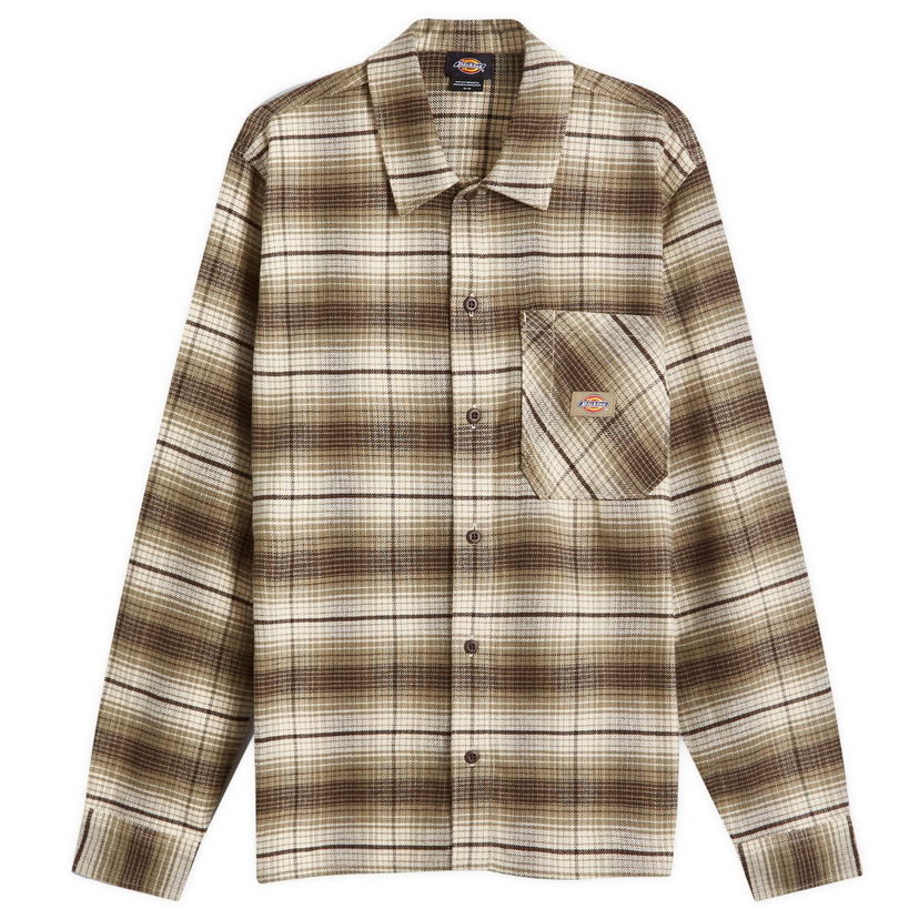 Košeľa Dickies Forest Check Shirt Zelené | DK0A86530IP1