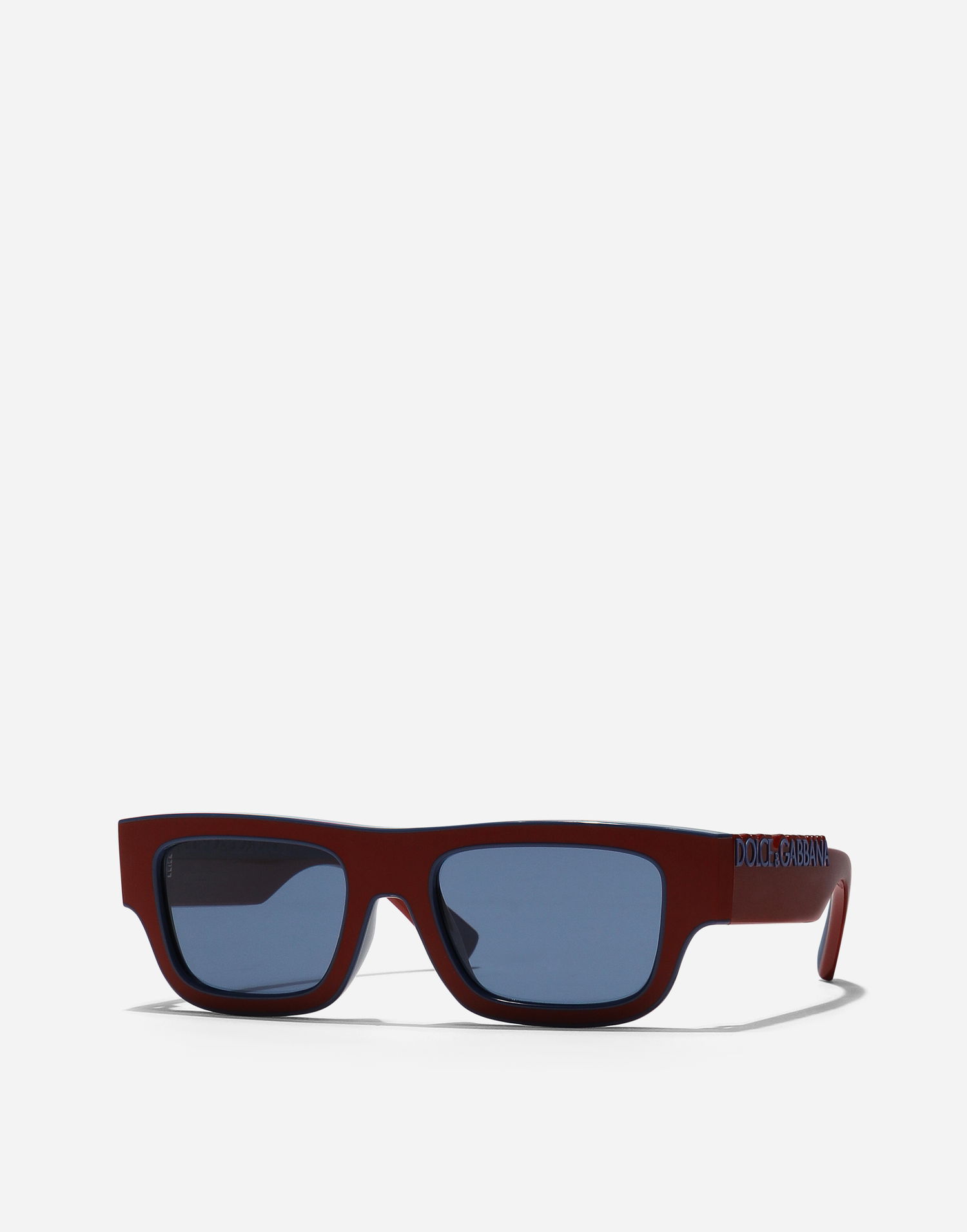Slnečné okuliare Dolce & Gabbana Dg Logo Rectangular Frame Sunglasses Onesize Vínová | VG601FVN6809V000, 1
