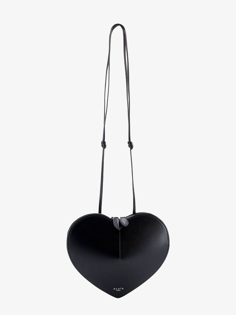 Taška cez rameno Alaïa Heart Shoulder Bag Čierna | AA1P003C0Y75999