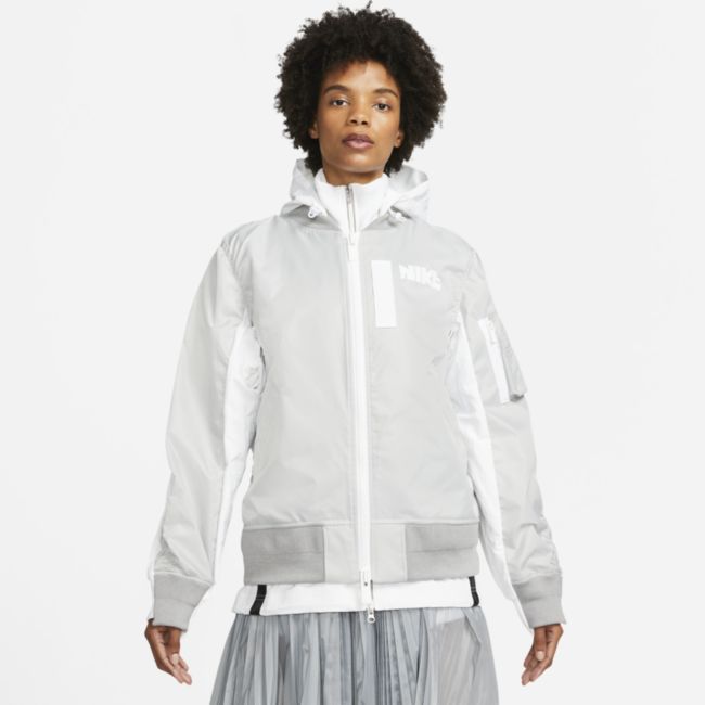 Bunda Nike sacai x Jacket Šedá | CV5686-097, 0