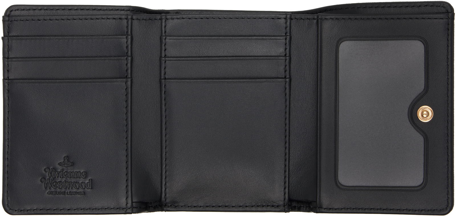 Black Small Frame Wallet