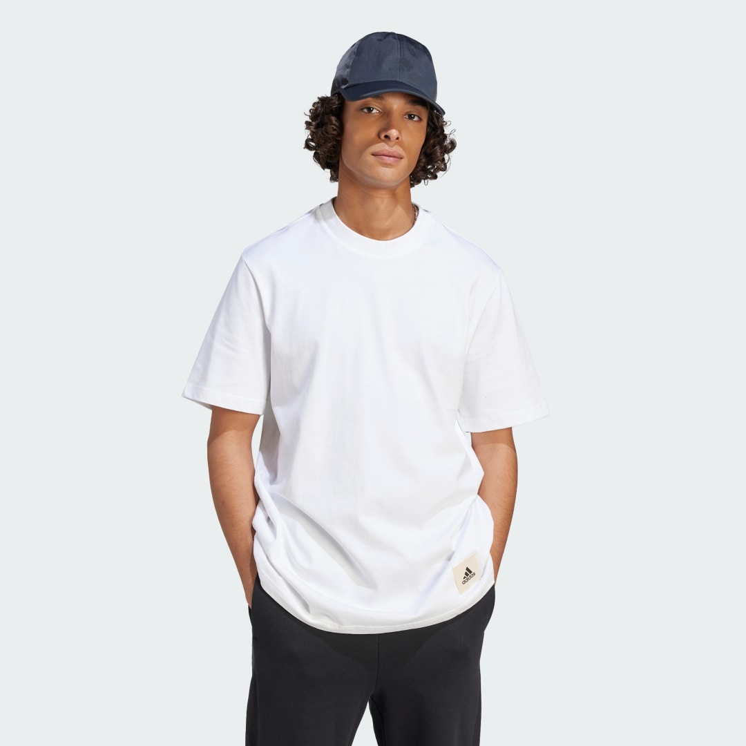 Tričko adidas Performance Essential Cotton T-Shirt Biela | IM0491, 0