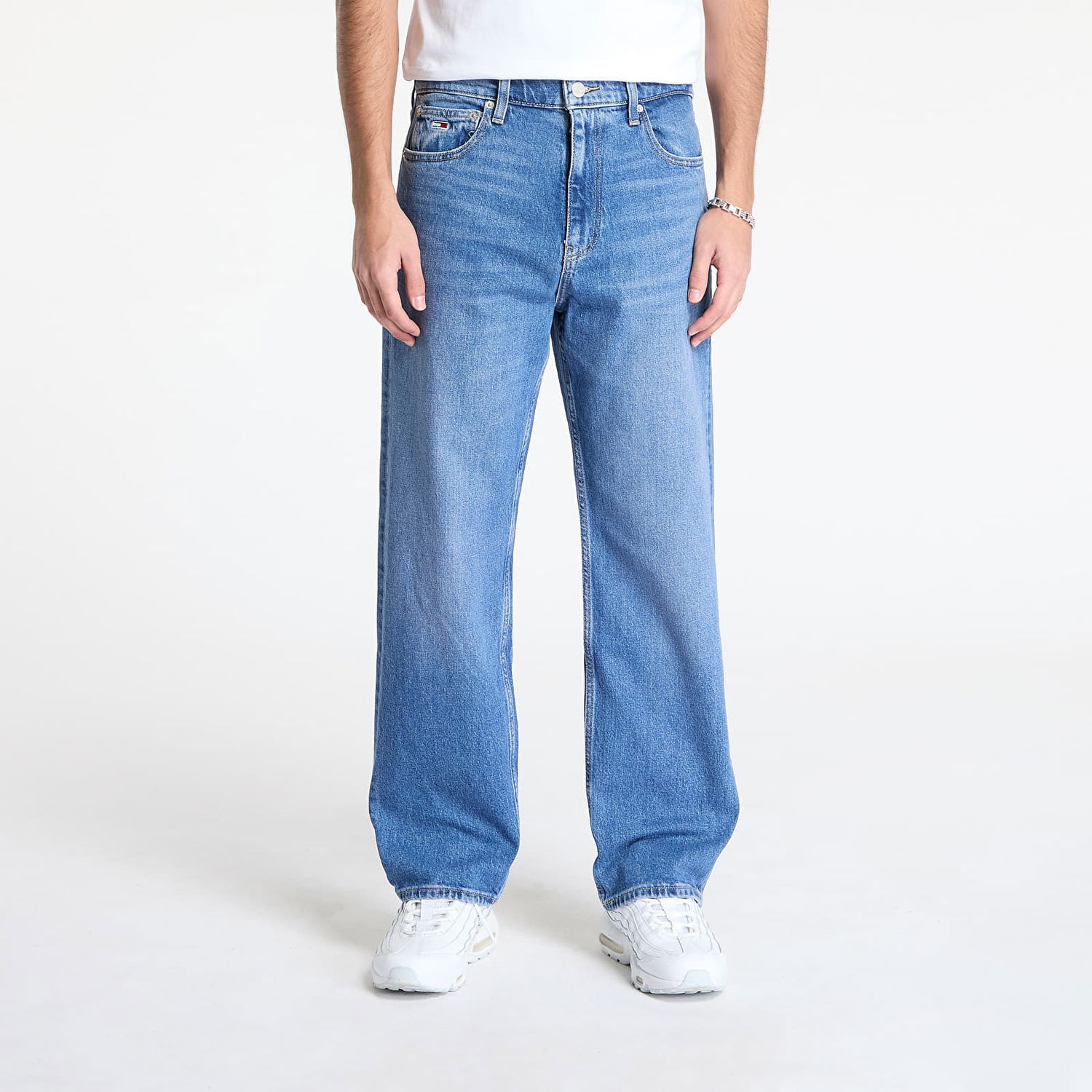 Džínsy Tommy Hilfiger Tommy Jeans Otis Regular Straight Jeans W34/L34 Modrá | DM0DM21180 1A5, 0