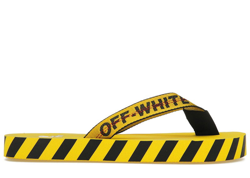 Tenisky a topánky Off-White Industrial Flip Flops Yellow SS21 Žltá | OMIC002R21MAT0021810, 0