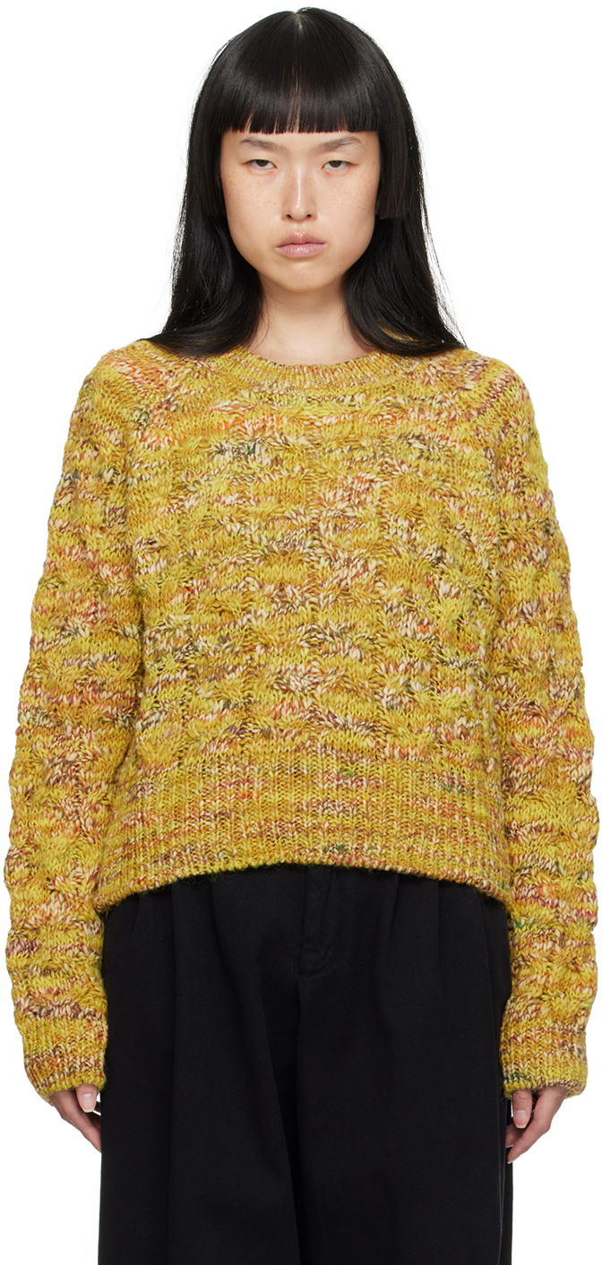Sveter YMC Knit Sweater Žltá | Q8VAV, 0