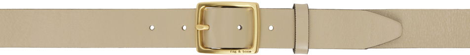 Opasok rag & bone Rag & Bone Boyfriend Leather Belt Béžová | WJW24S1002OE02, 0