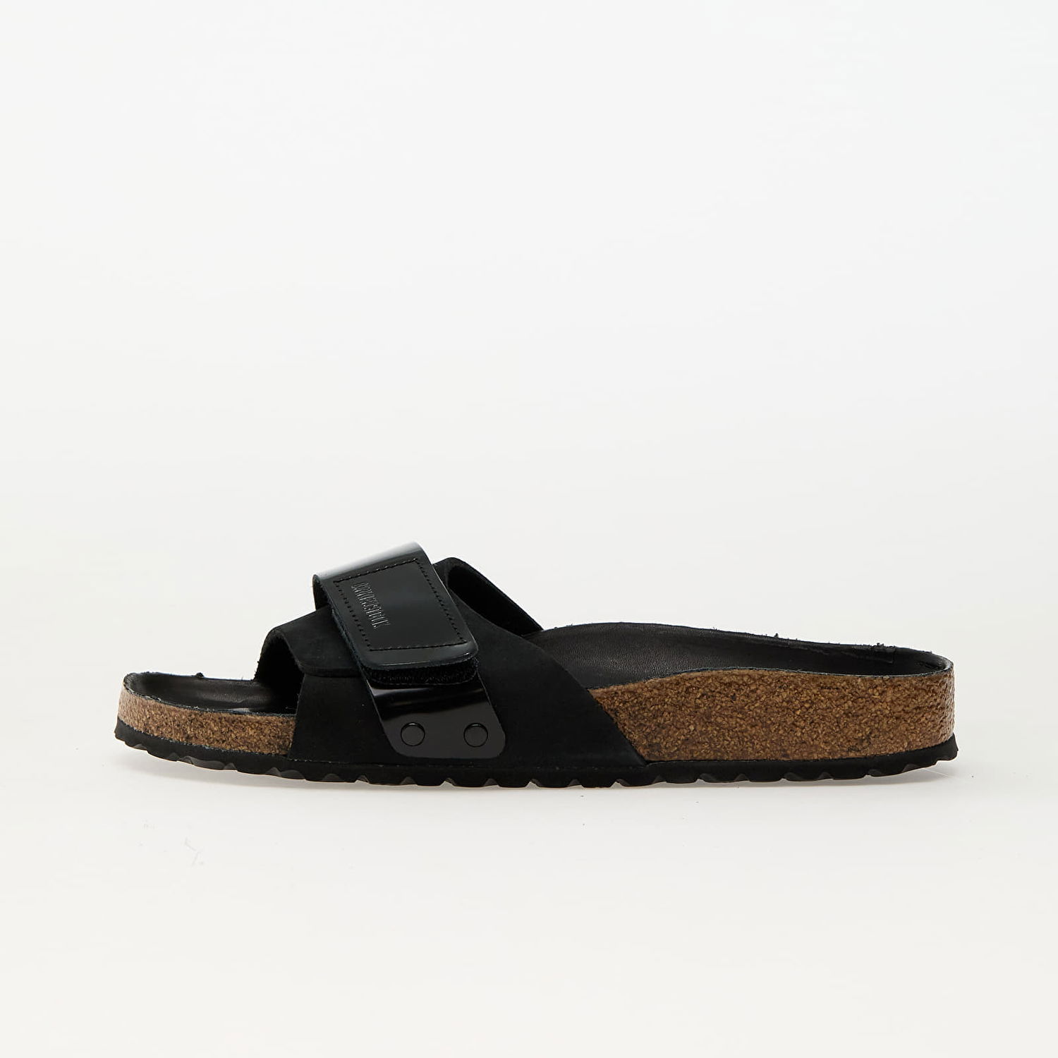 Tenisky a topánky Birkenstock Birkenstock Oita Nubuk Leather Slides 36 Čierna | 1029313, 0