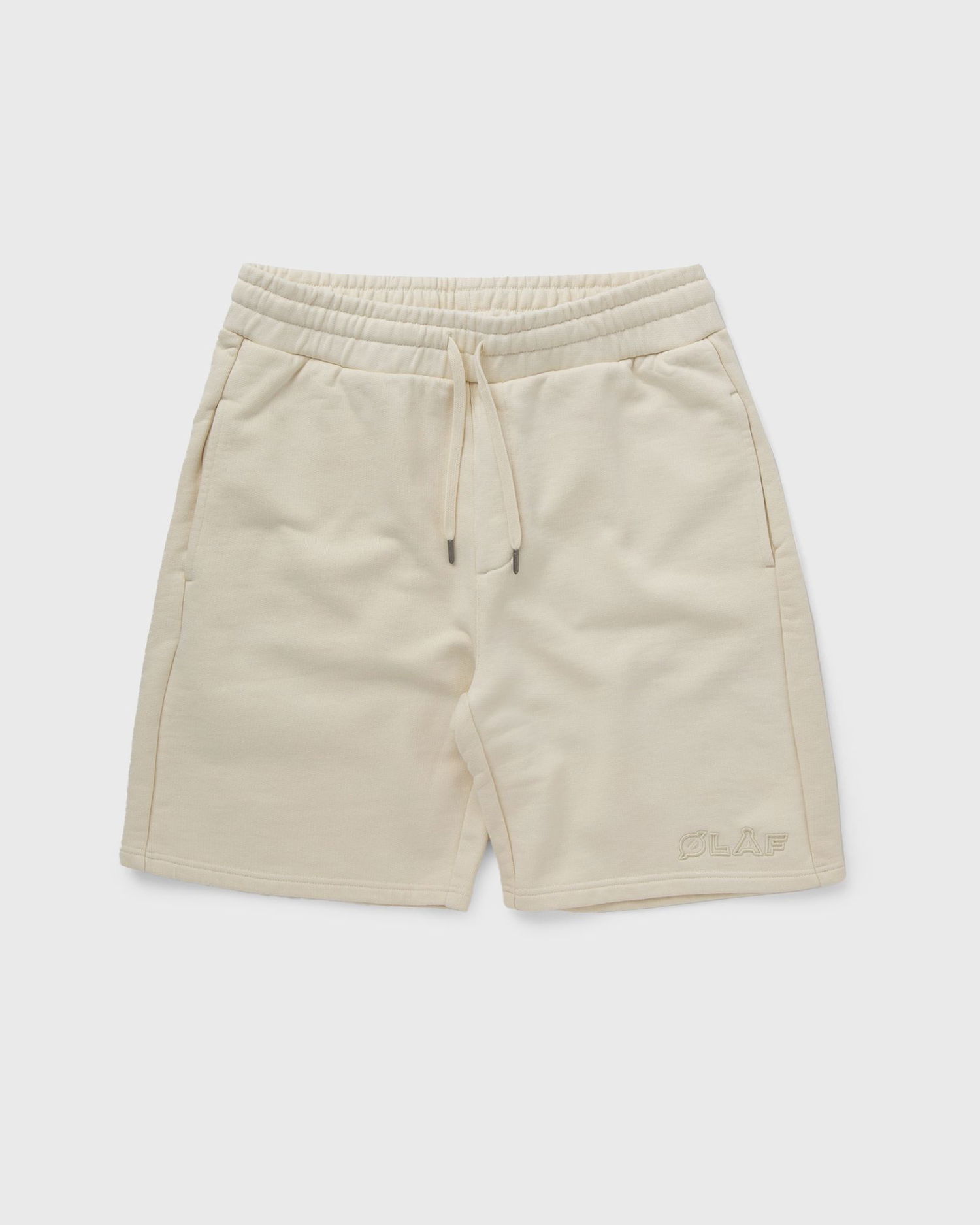 Šortky ØLÅF STUDIO SWEAT SHORTS Béžová | M160411-OFF-WHITE, 0