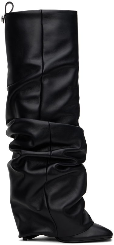 Kabelka The Attico Attico Rea Tube Slouch Tall Boots Čierna | 247WS820 L019, 0