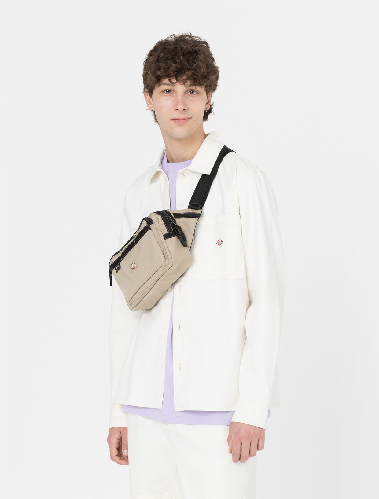 Ľadvinka Dickies Ashville Cross Body Bag Béžová | 0A4Y1V, 0